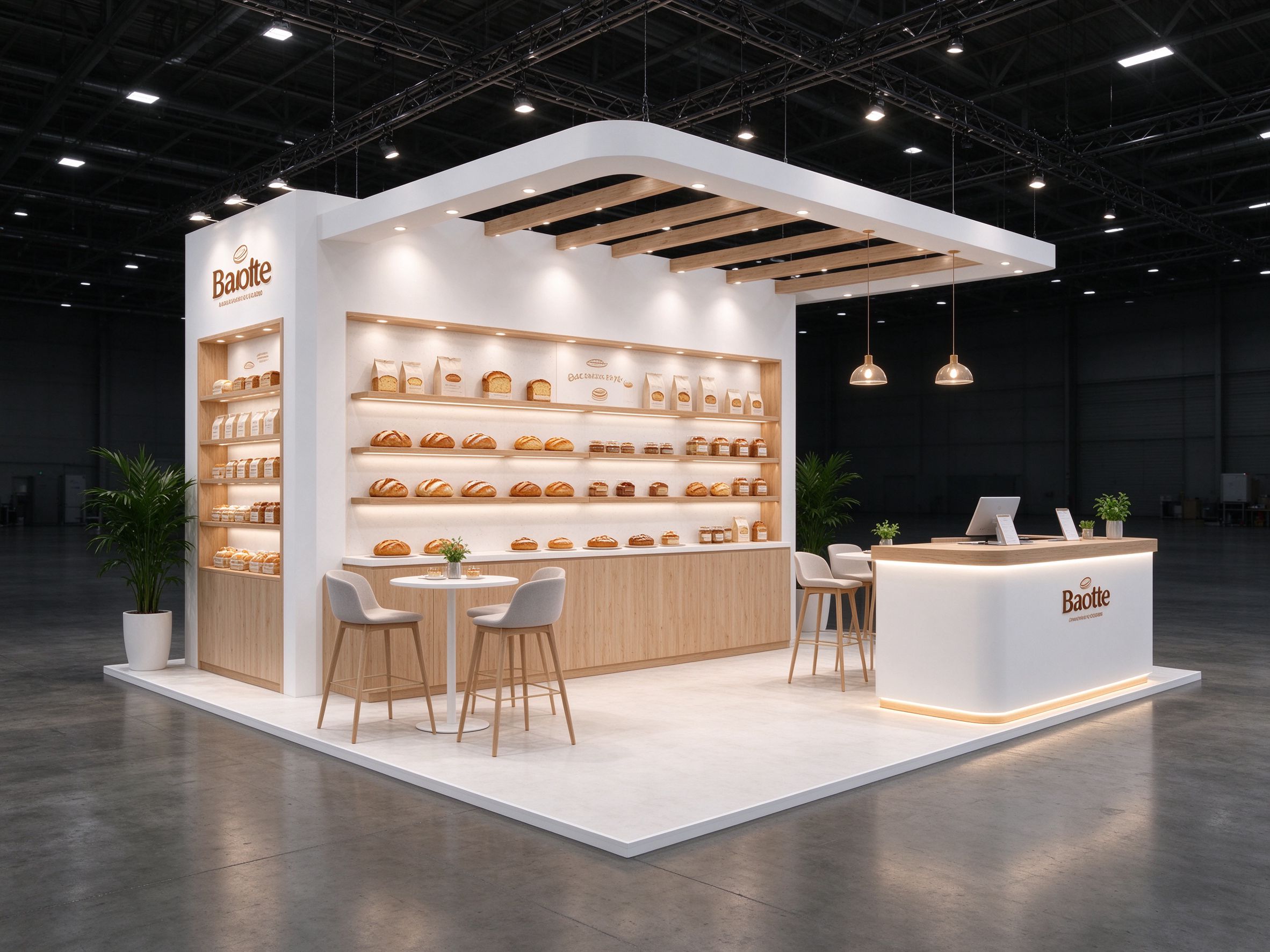 烘焙品牌展会展台