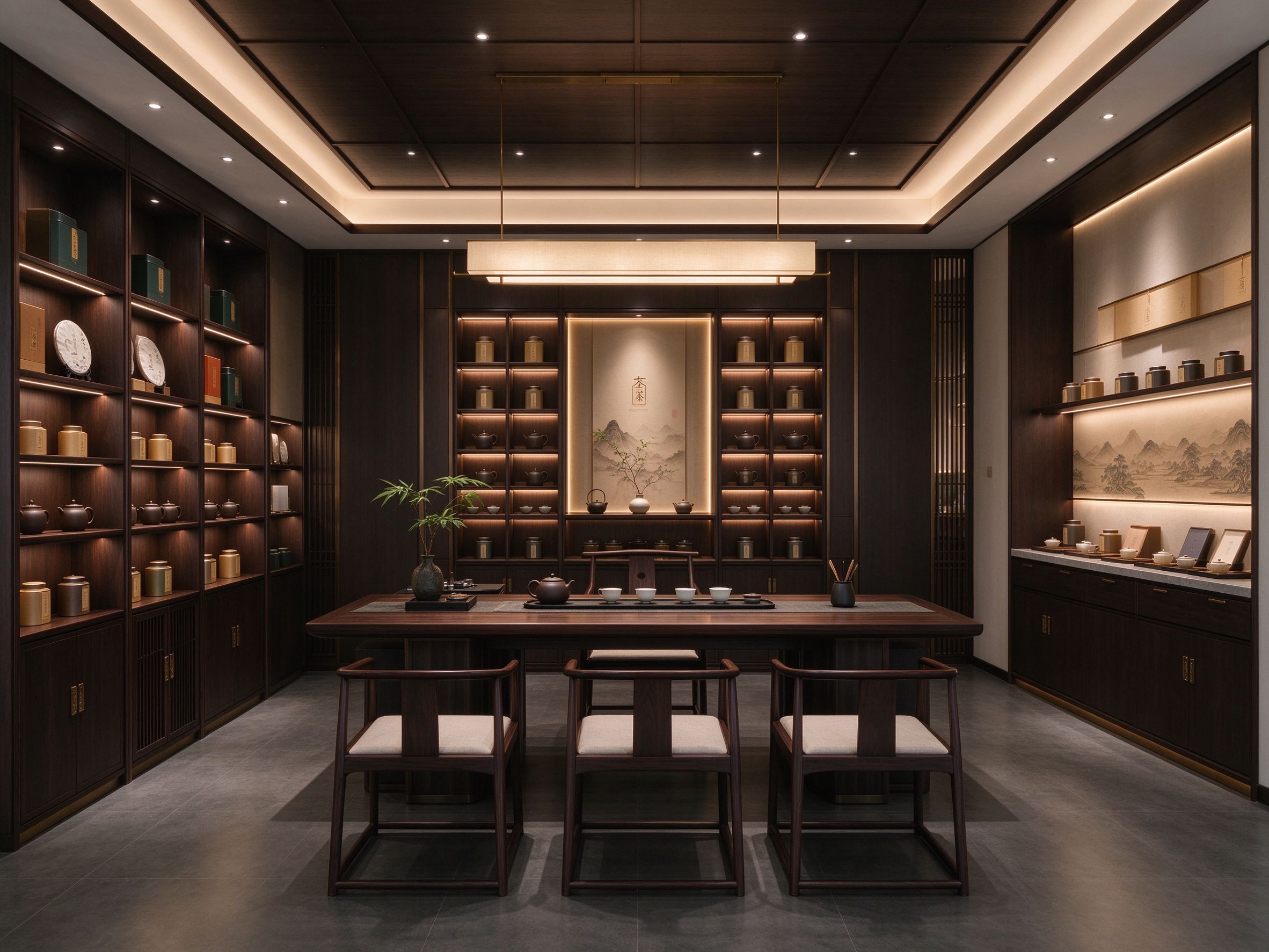 高端茶叶展厅